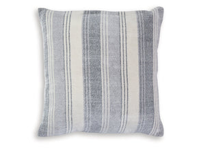 Adikus Blue/Gray/White Pillow (Set of 4) - Ornate Home