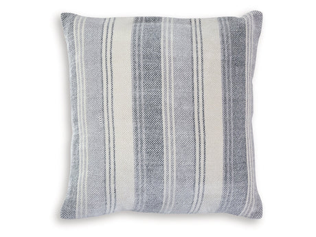 Adikus Blue/Gray/White Pillow (Set of 4) - Ornate Home