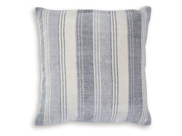 Adikus Blue/Gray/White Pillow (Set of 4) - Ornate Home