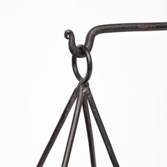 Adilah Black Metal Vintage Inspired Weighing Scale - Ornate Home