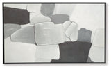 Adilson White/Gray/Black Wall Art (Online Special Price) - Ornate Home