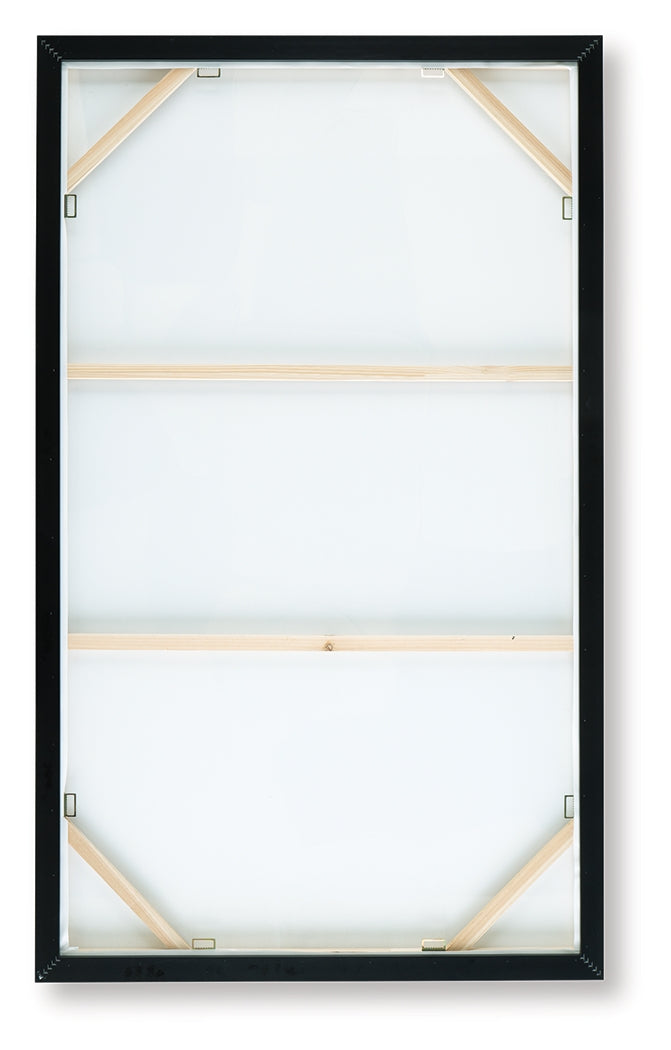 Adilson White/Gray/Black Wall Art - Ornate Home