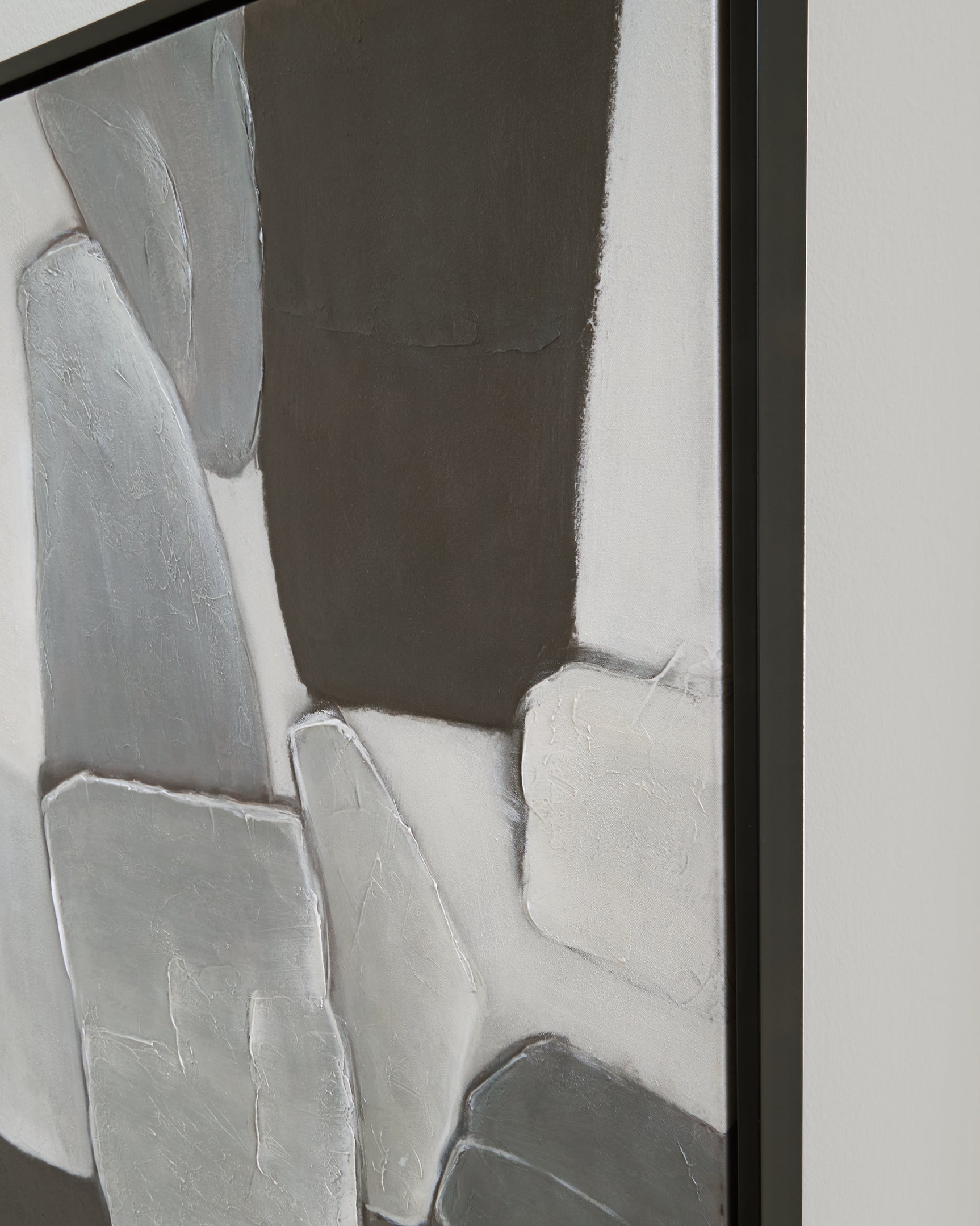 Adilson White/Gray/Black Wall Art - Ornate Home