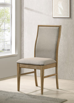 Adina Barley Upholstered Dining Side Chair(Set of 2) - Ornate Home