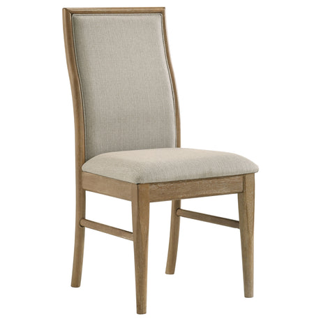 Adina Barley Upholstered Dining Side Chair(Set of 2) - Ornate Home