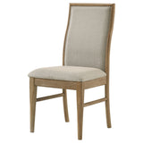 Adina Barley Upholstered Dining Side Chair(Set of 2) - Ornate Home