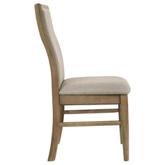 Adina Barley Upholstered Dining Side Chair(Set of 2) - Ornate Home