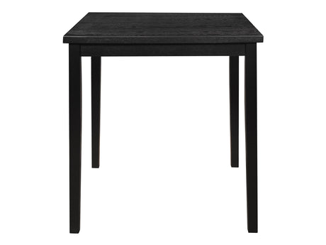 Adina Black Counter Height Table - Ornate Home