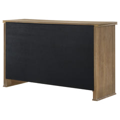 Adina Distressed Light Brown 3-door 59-inch Sideboard Server - Ornate Home