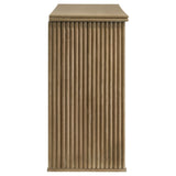 Adina Distressed Light Brown 3-door 59-inch Sideboard Server - Ornate Home