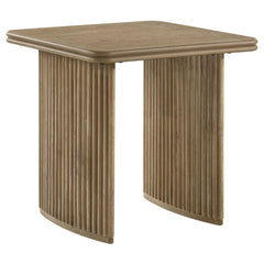 Adina Distressed Light Brown 3-piece Wood Coffee Table Set - Ornate Home