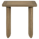 Adina Distressed Light Brown 3-piece Wood Coffee Table Set - Ornate Home