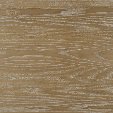 Adina Distressed Light Brown 36-inch Round Wood Coffee Table - Ornate Home