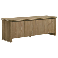 Adina Distressed Light Brown 70-inch TV Stand Media Console - Ornate Home