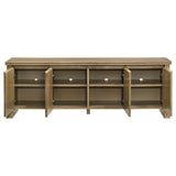 Adina Distressed Light Brown 70-inch TV Stand Media Console - Ornate Home