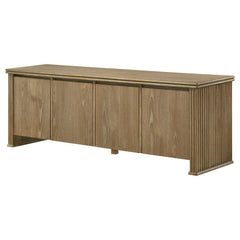 Adina Distressed Light Brown 70-inch TV Stand Media Console - Ornate Home