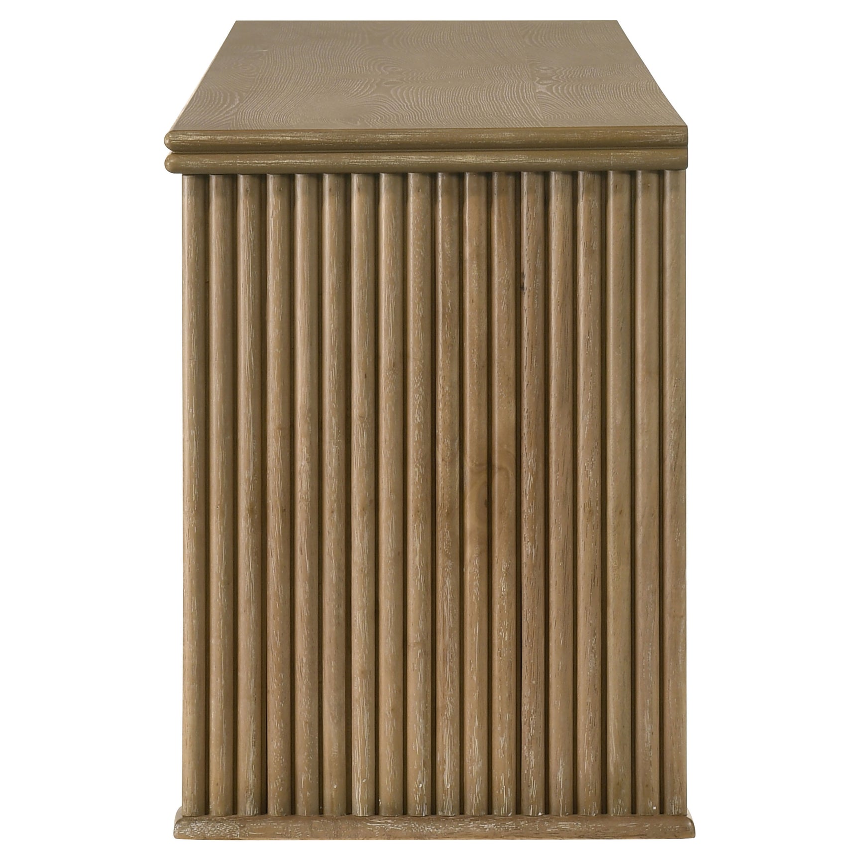 Adina Distressed Light Brown 70-inch TV Stand Media Console - Ornate Home