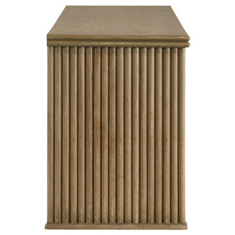 Adina Distressed Light Brown 70-inch TV Stand Media Console - Ornate Home