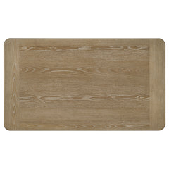 Adina Distressed Light Brown Rectangular Wood Coffee Table - Ornate Home