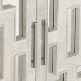 Adina Whitewash Cabinet - Ornate Home