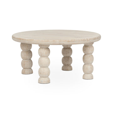 Adir Cream Coffee Table - Ornate Home