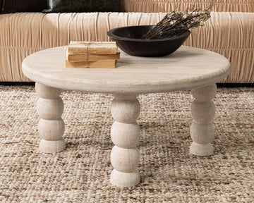Adir Cream Coffee Table - Ornate Home