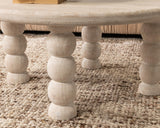 Adir Cream Coffee Table - Ornate Home