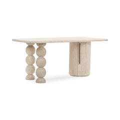 Adir Cream Desk - Ornate Home