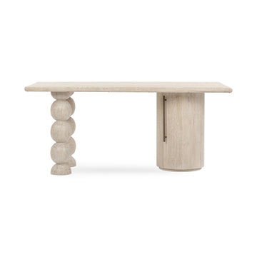 Adir Cream Desk - Ornate Home