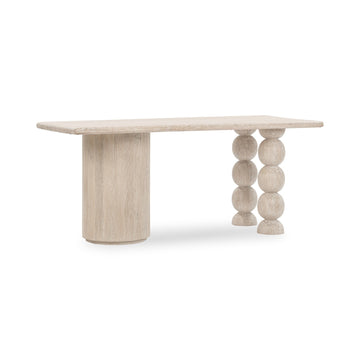 Adir Cream Desk - Ornate Home