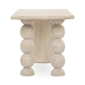 Adir Cream Desk - Ornate Home