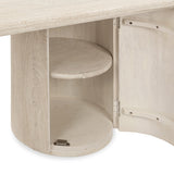 Adir Cream Desk - Ornate Home