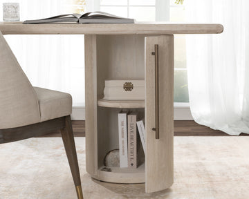 Adir Cream Desk - Ornate Home