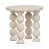 Adir Cream End Table - Ornate Home