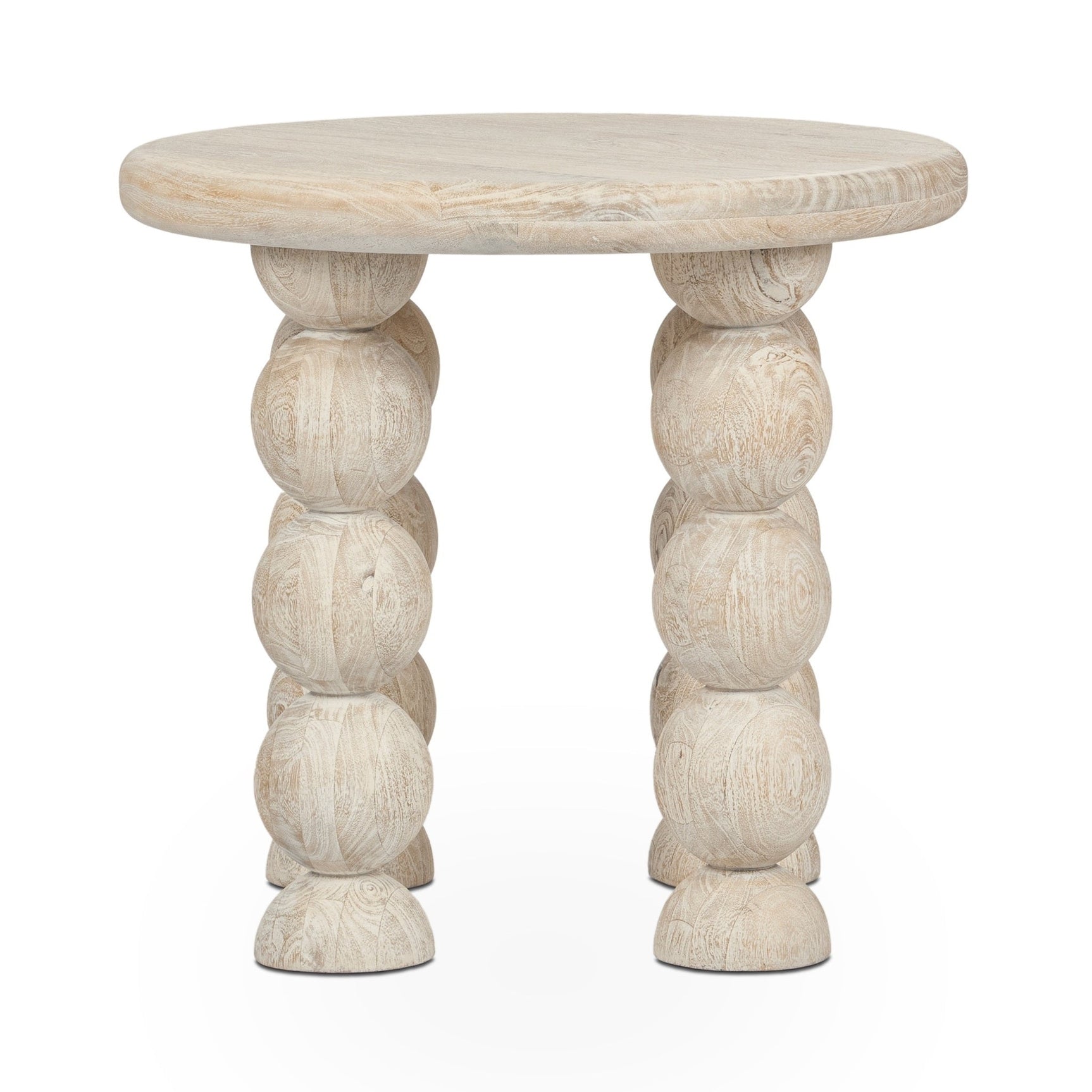Adir Cream End Table - Ornate Home