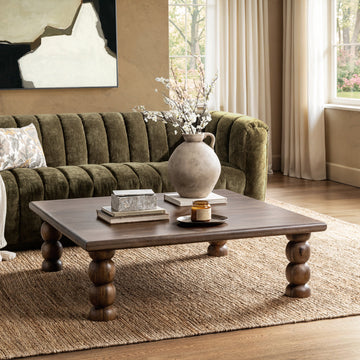 Adir Tundra Brown Coffee Table - Ornate Home