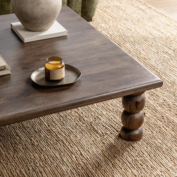 Adir Tundra Brown Coffee Table - Ornate Home