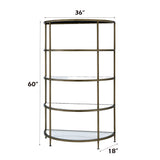 Aditya Mirrored Rack - Ornate Home