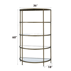 Aditya Mirrored Rack - Ornate Home