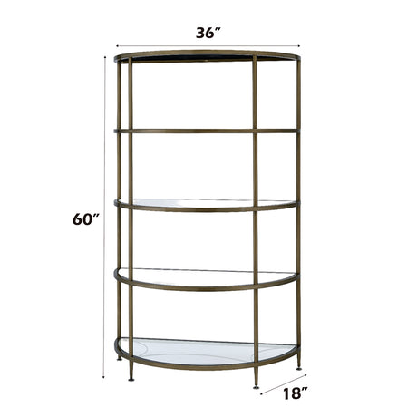 Aditya Mirrored Rack - Ornate Home