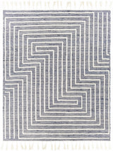 Aditya Tasseled Jute&Wool Carpet - Clearance - Ornate Home