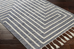Aditya Tasseled Jute&Wool Carpet - Clearance - Ornate Home