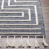 Aditya Tasseled Jute&Wool Carpet - Clearance - Ornate Home