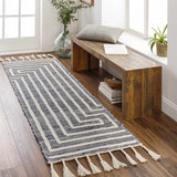 Aditya Tasseled Jute&Wool Carpet - Clearance - Ornate Home