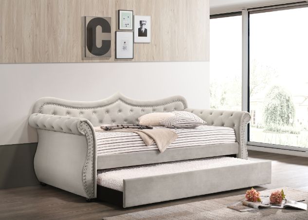 Adkins Beige Daybed - Ornate Home