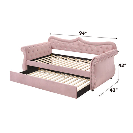 Adkins Pink Daybed - Ornate Home