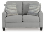 Adlai Gray Loveseat (Online Special Price) - Ornate Home