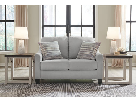 Adlai Gray Loveseat - Ornate Home
