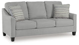 Adlai Gray Sofa - Ornate Home