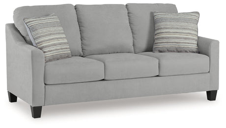 Adlai Gray Sofa - Ornate Home